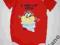 LOONEY TUNES - CZERWONE BODY BABY TAZ 12-18M