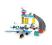 Mega Bloks 371 Blok Town airport  samolot port
