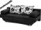 B-famous Queens kanapa/sofa rozkładana OKAZJA