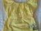 Bluzka B.FLY, żółta, r.140, marszczona, sportowa