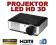 PROJEKTOR RZUTNIK LED FULL HD 2800 LUMENS HDMI 3D