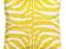 POSZEWKA H&amp;M Home zebra żółta 50x50 %SALE