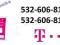 Nowy starter T-MOBILE z numerami: 532-606-812/813