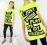 C&amp;A BLUZKA t-shirt neon 146/152 WYPRZEDAŻ