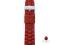 TT Fossil S241010 czerwony pasek do zegarka 24mm
