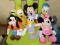 Miki Goofy Goffy Pluto Donald Daisy 21 cm Disney