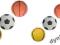 #8SZ63 DONNAY MINI KULKI GUMOWE