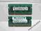 SAMSUNG DDR2  2 x 512 Mb 4200S