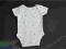 BABIES RUS delikatne body w serduszka r. 62, 0-3m