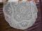 PRZPIĘKNY STARUSZEK OBRUS -DEKOR-OKRĄGŁY-140 ŚR