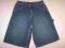 Spodenki chłopięce dżinsowe krótkie