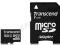 8GB microSD + adapter SD Transcend microsdhc Łódź