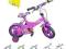 Rowerek dziecięcy bmx 12 FIOLETOWY + kółka boczne