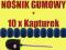 Nośnik gumowy 10lub13mm do Pedicure +10 x Kapturki