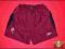 6144-30 __REEBOK__ LOGOWANE SZORTY BORDO  140 CM