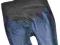 H&amp;M MAMA JEANSY ciążowe 42 XL SKINNY, RURKI