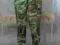 wojskowe SPODNIE BDU US ARMY woodland 3XL faktura