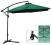 A16 PARASOL OGRODOWY na wysięgniku 3 M zielony