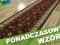 TRADYCYJNY CHODNIK DYWANOWY HEAT-SET BORDOWY 80 cm