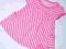 CHEROKEE Śliczna tunika róż paski 5-6lat 116cm