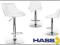 HOKER Hokery Krzesło Barowe 09 białe - wys 24h