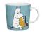 kubek z porcelany Muminki --- MOOMINTROLL TURQ.