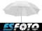 Parasolka biała transparentna 110cm Łódź Powerlux