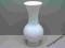 ELEGANCKI BIAŁY WAZON ! WYS. 22,4 CM