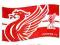 Flaga klubu FC Liverpool HZ FFAN