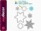 WYKROJNIKI I SZABLONY ŚNIEŻYNKI MO19982