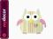 Wykrojnik Sizzix Bigz Owl Sowa W-wa
