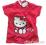 74cm Bluzeczka Hello Kitty z kokardką amarant A496