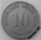 10 Pfennig 1900 J