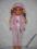 Komplet welurowy DRES dla lalki 43 cm NANCY różowy