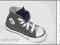 *CONVERSE* trampki SZARE WYŻSZE ZA KOSTKĘ UK5 21