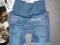 MAMA LICIOUS___JEANS SZORTY ciążowe BERMUDY__38 M