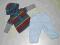 MOTHERCARE sztruksy + bluzka 3-6 mcy