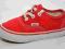 ORygiNalne buty  _VANS  _Red :)22,5 super Stan