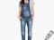 H&amp;M MAMA 44 OGRODNICZKI JEANSOWE RURKI 49,90