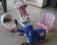 wózek dla lalek SMOBY NURSE 2w1 mega zestaw!!!