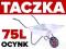 TACZKI taczka budowlana ogrodowa ocynkowana 75 L