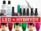 HIT zestaw XXL LATARKA LED + 6X Lakiery Hybrydowe