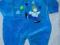 Nowy pajacyk niebieski dla chłopca r.68 + GRATIS