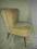 FOTEL USZAK KLUBOWY DESIGN LATA 60 70