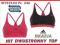 ADIDAS BRA TOP FITNESS BIUSTONOSZ DWUSTRONNY r.L