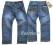 104cm Spodnie jeansowe chłopięce A658