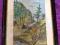 Akwarela Dolina Białego 1983 M. Nossowska