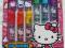Hello Kitty Błyszczyk 6 sztuk + Zawieszki z USA