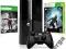 XBOX 360 250GB + 2 gry TOMB RAIDER PL+ HALO 4 PL