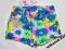 wyprzedaż NEONOWE SPODENKI SZORTY KWIATY 146-152